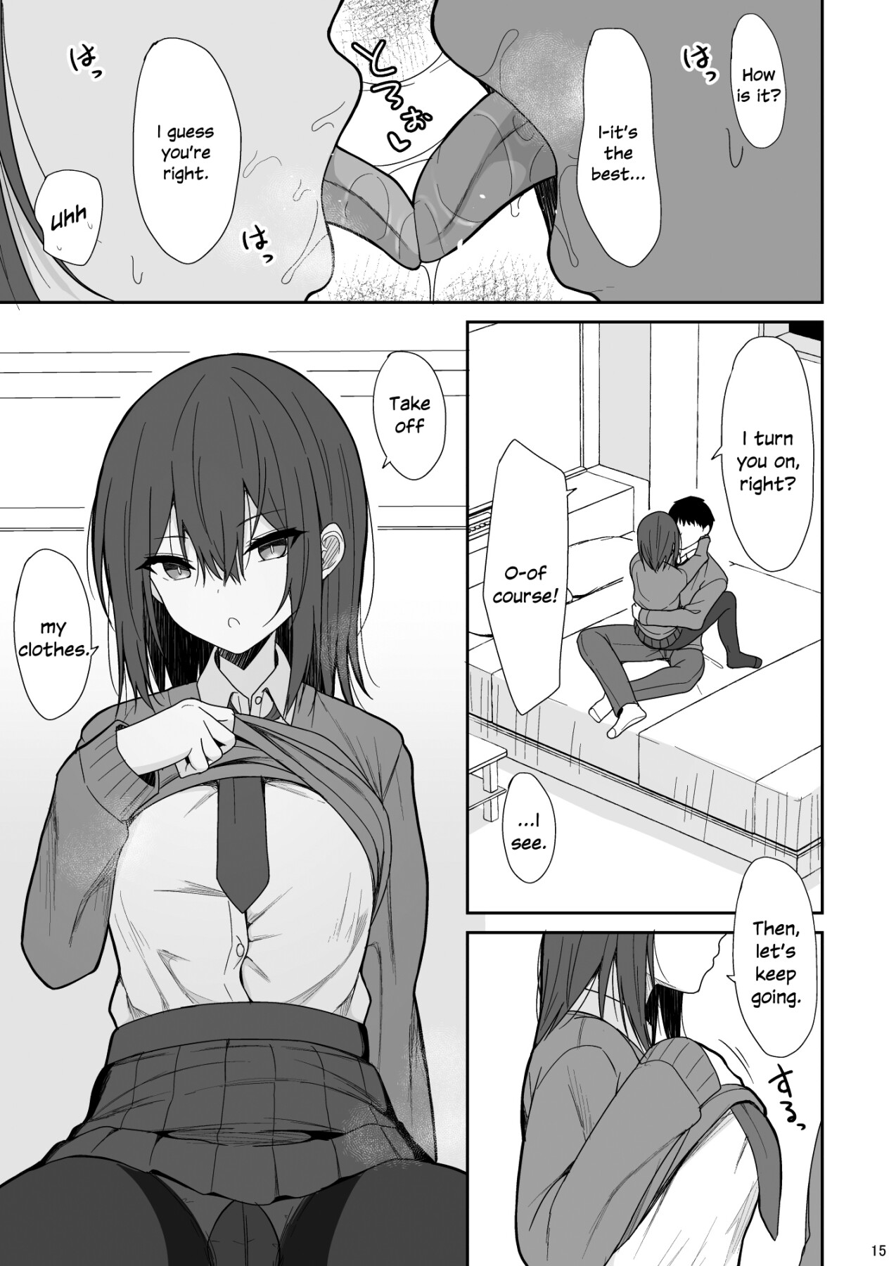 Hentai Manga Comic-Creampie a Cold Senior Without Permission-Read-13